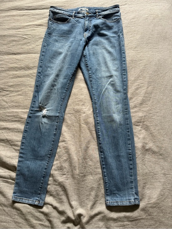 Billabong Denim - Billabong Light Blue Skinny Jeans with Subtle Distress
